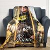 Custom Name Call Duty Mobile Blanket for Couch & Bed, Plush Cozy Fuzzy Blanket Super Soft & Warm Blankets for Fall and Winter. 0908162