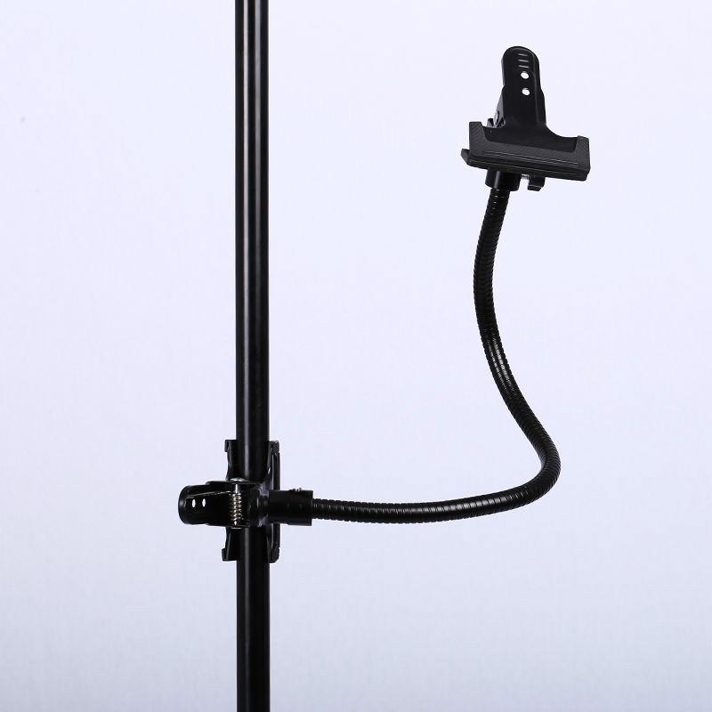

New Background Holder C Clamp Clip Camera Photo Studio Accessories Light Stand Flex Arm Reflector Photo Camara Fotografica чёрный