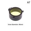 Rifle Scope Lens Cover Spring Up Quick Flip Openning Lens Dustproof Cover Telescope Cap For 36-64Mm Caliber Hunting Riflescopes