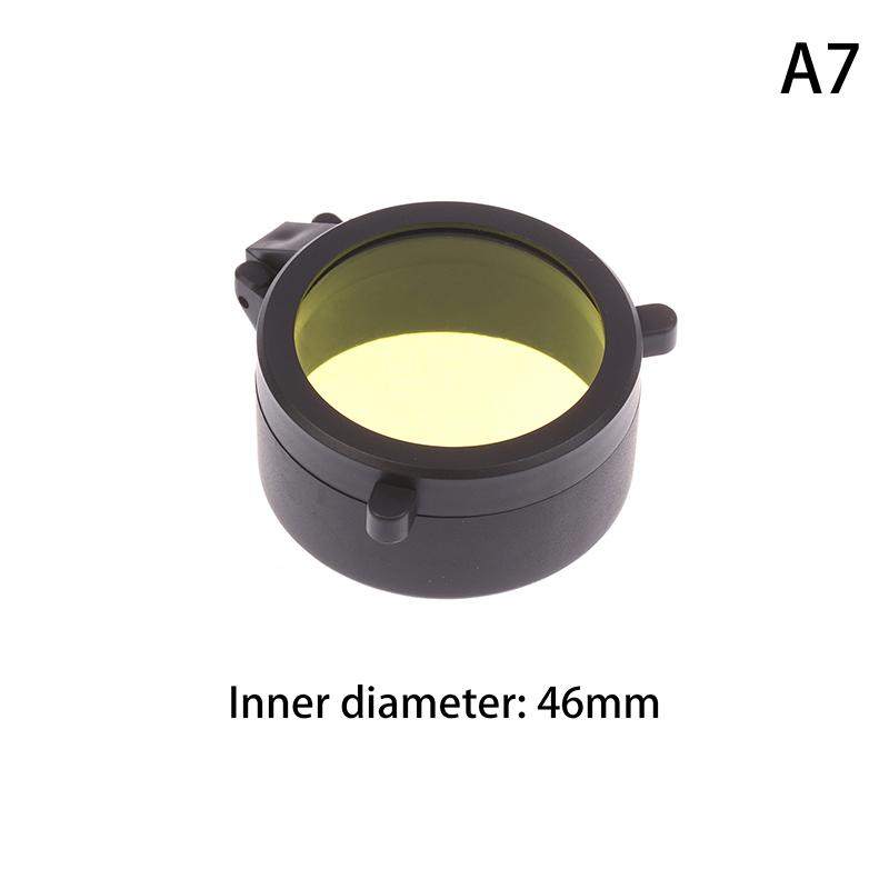 Rifle Scope Lens Cover Spring Up Quick Flip Openning Lens Dustproof Cover Telescope Cap For 36-64Mm Caliber Hunting Riflescopes