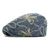 Sequin Beret Women British Vintage Forward Hat Peaked Cap