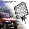 1/2pcs 45W Mini Square LED Work Light – Powerful Flood/Spot Beam for Off-Road Vehicles (Cars, Trucks, ATV, UTV, SUV)