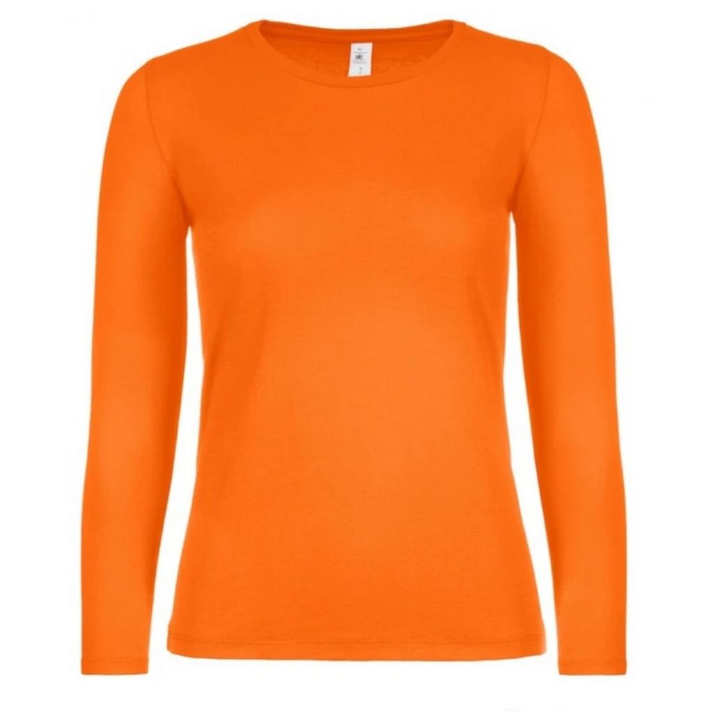 B&C Womens/Ladies #E150 Long-Sleeved T-Shirt