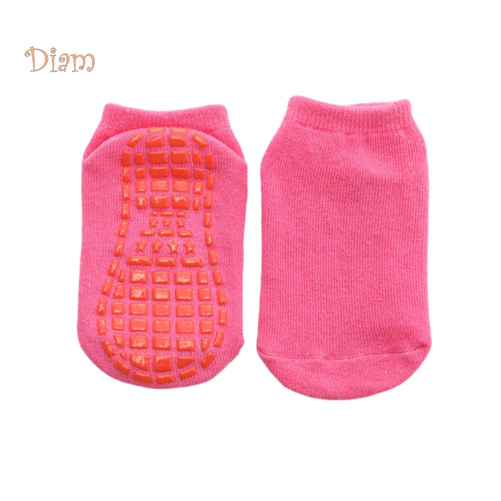 B-BEAR Culoare uni Copii Fată Băiat Anti-alunecare Respirabil Elastic Sport glezna șosete podea