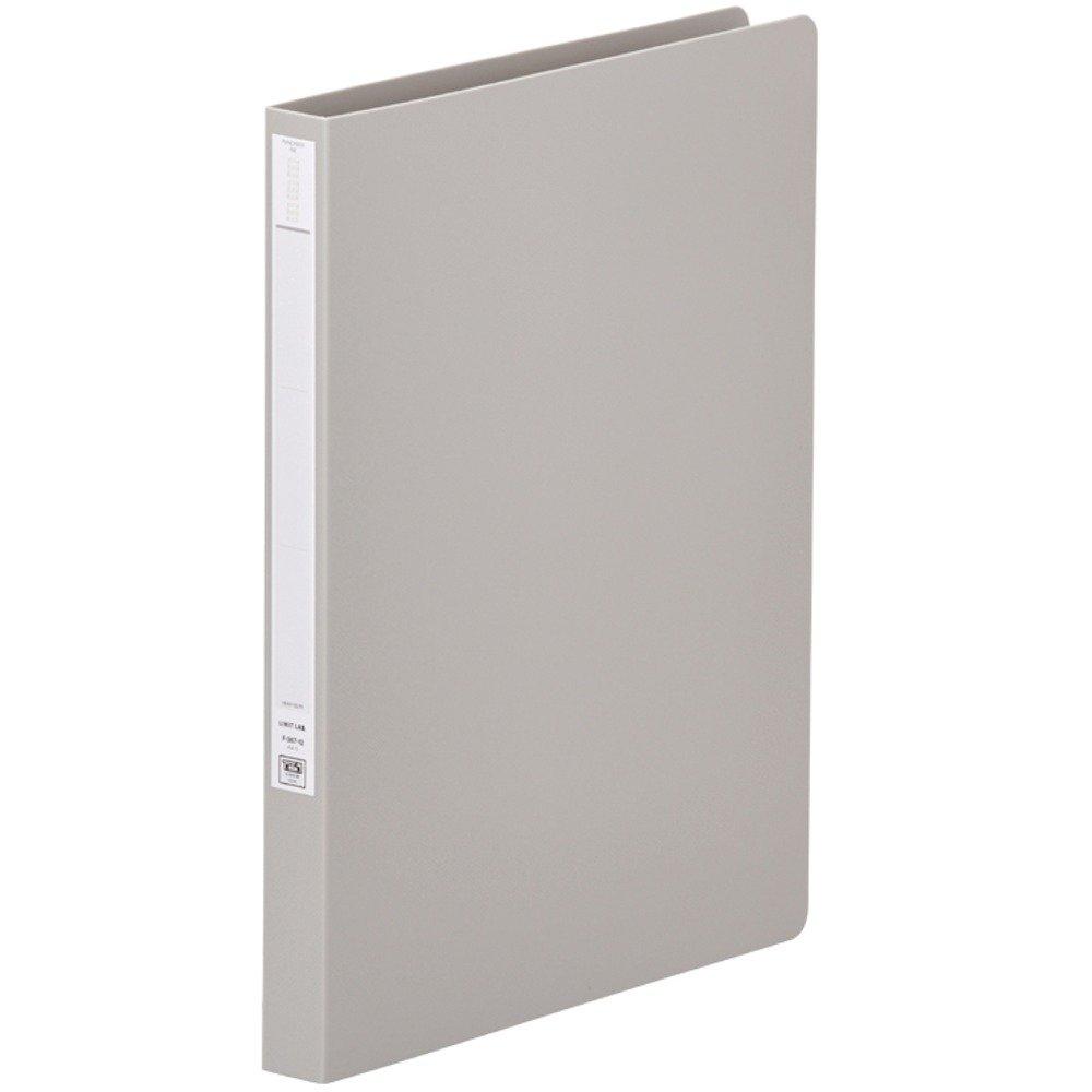 LIHIT LAB Punchless Gray Binder, File, A4, F367-12 серый