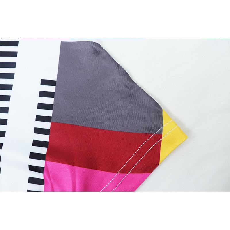 Women's Pullover Short Sleeve Fashion Printed Round Neck Slim T-shirt