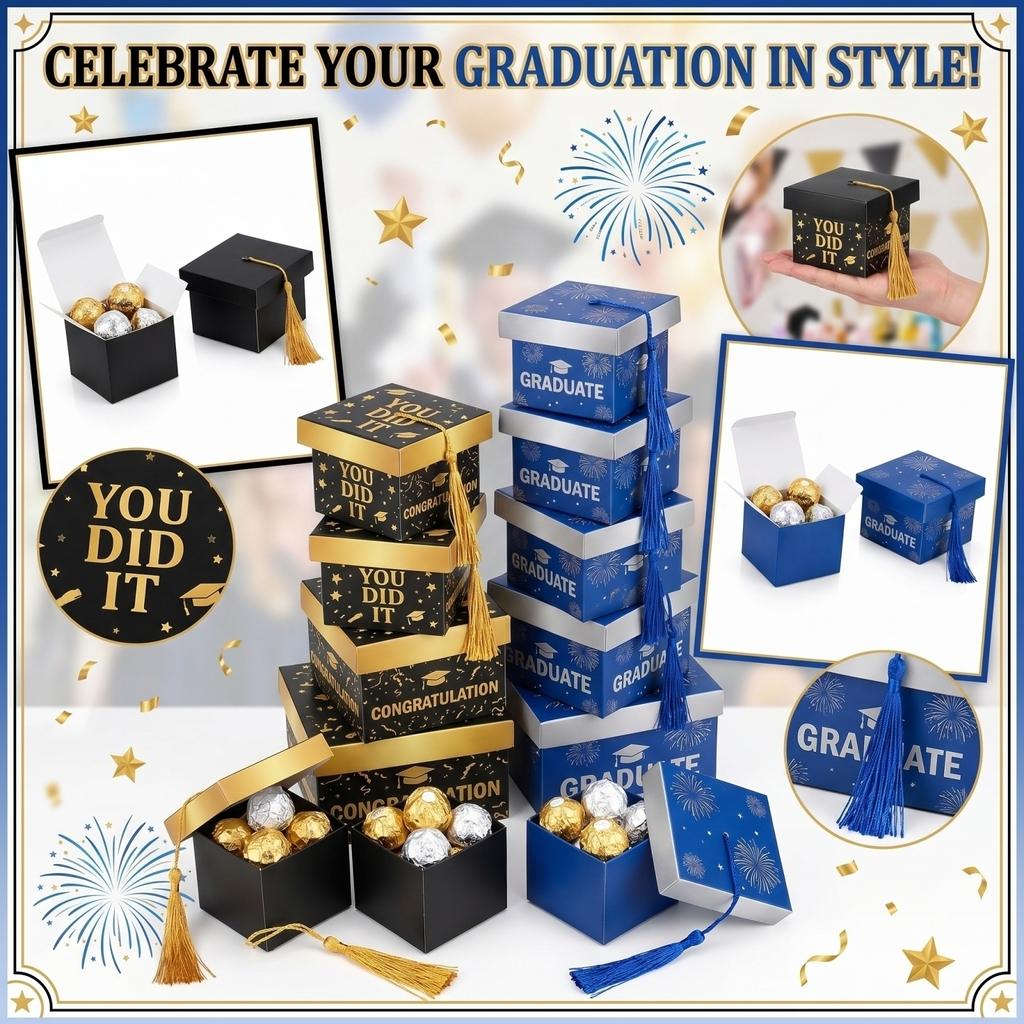 Graduation Candy Decoration Box