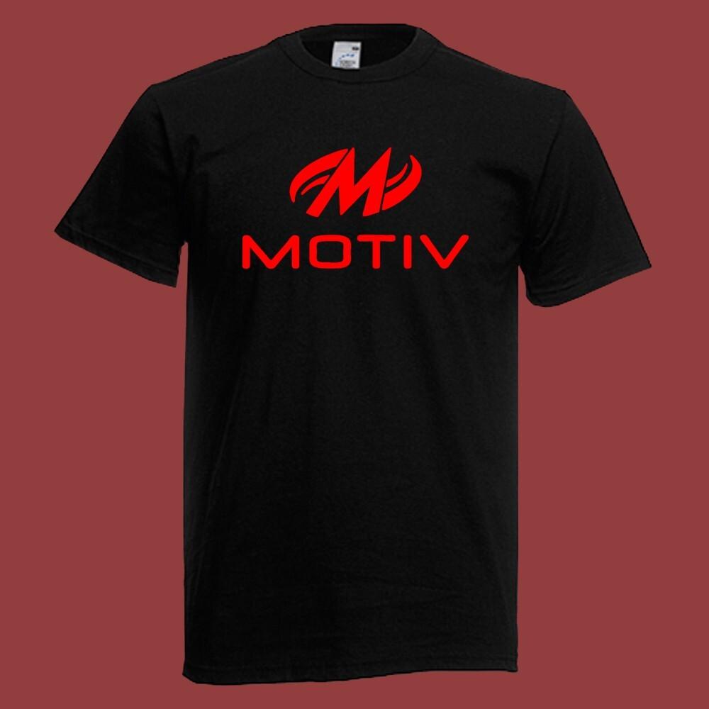 Motiv Red Logo Black T-shirt