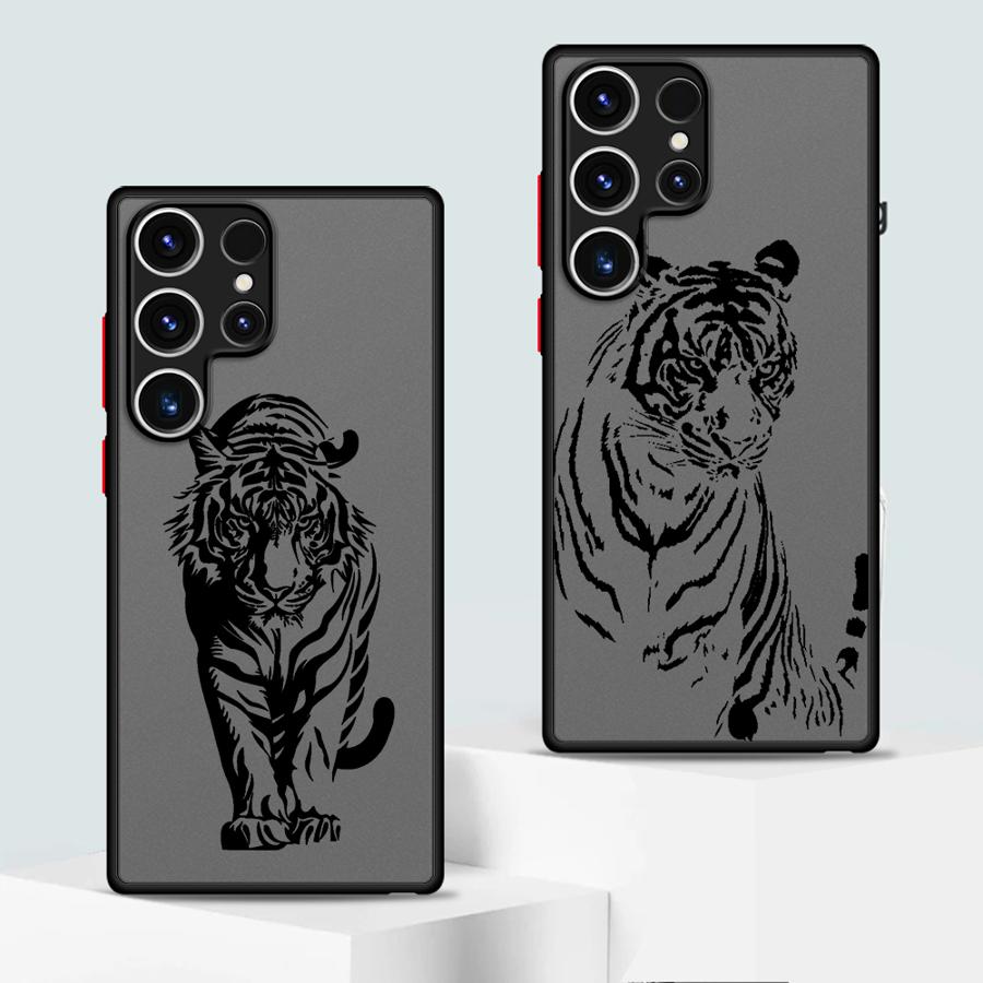 Cool Tiger Art Case for Samsung Galaxy S26 S20 FE S24 Plus S21 S22 Note 20 Ultra 10+ S25 Ultra S23 FE Funda Back Phone Cover