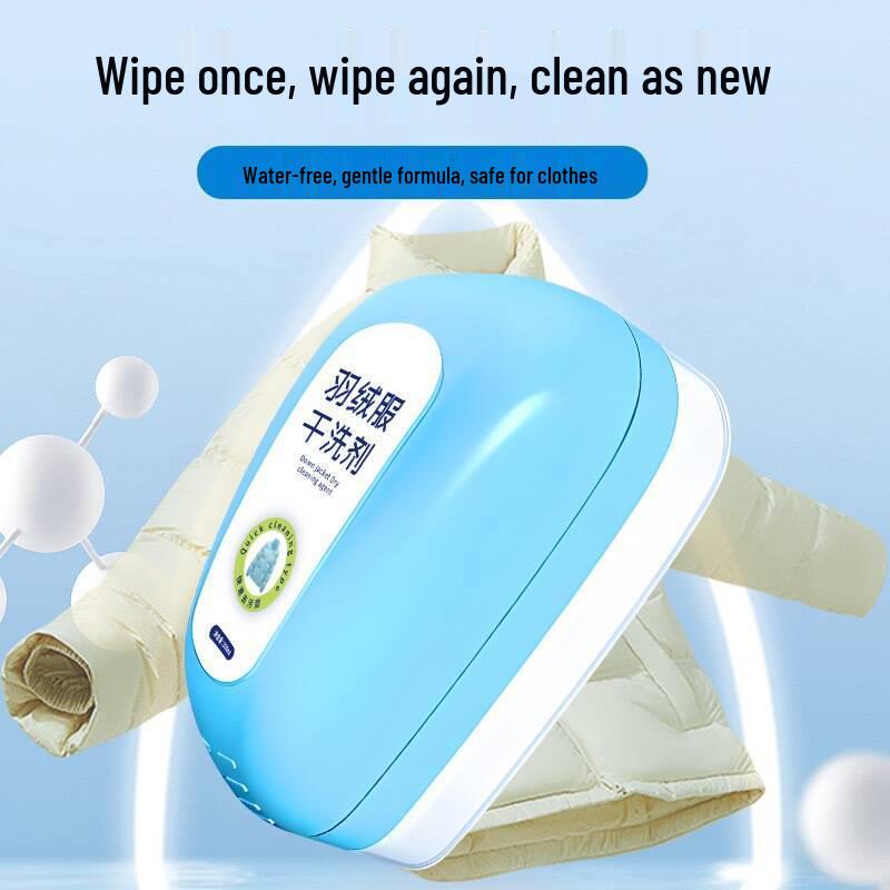 Salviettine Detergenti Senza Risciacquo: Detergente per Giubbotti Imbottiti e Scarpe Bianche, Rimuovi Macchie di Olio e per Abbigliamento