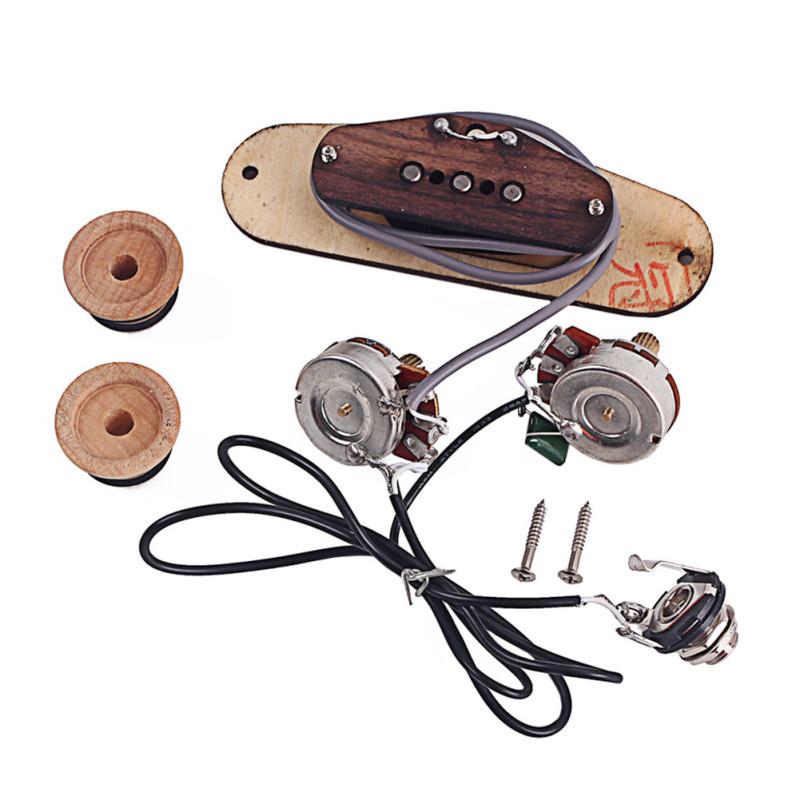 Bobinas de circuito de linha de captação Maple Alnico V Cooper 4.5Kohm para caixa de charuto instrumento musical de guitarra