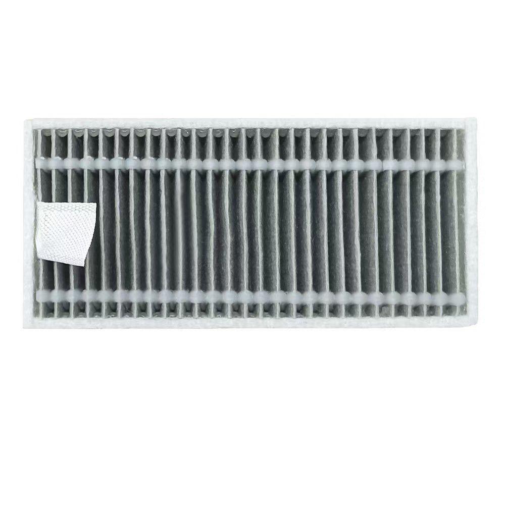 Compatible Accessories for Ecovacs Sweeping Robots X11 PRO/T80S - Main Brush, Side Brush, Dust Bag, Roller Mop, and Filter Screen.