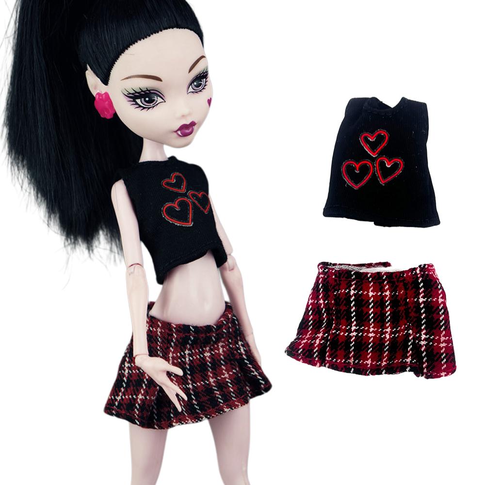 NK 1 Set 11 Zoll Puppenzubehör Für 27 cm Puppenkleidung Mode 10,5 Zoll Puppen Kleid Rock Miniaturartikel Spielzeug JJ