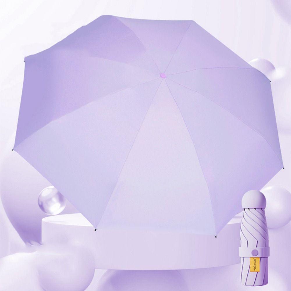 6/8 Ribs Travel Umbrella Mini Mini Folding Umbrella Waterproof Portable Parasol  Outdoor