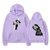 Hooded Fleece Sweater, Casual Fashion Autumn And Winter Fashion Print Vi Ghostface Hoodie