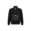 Half Zipper Stand Collar Sports Pullover Black Men's 929098-010