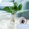 Mini Hydroponic Pot: Transparent Imitation Glass, Soilless – For Green Plants, Home Decoration