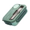 Portable Lunch Box Lunchable Food Container Food Storage Box With Fork, Spoon Meal Preps Container for Home Office