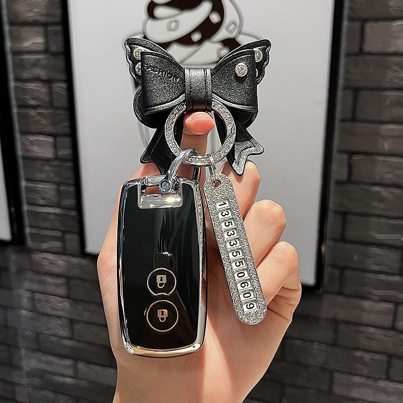Suitable for Chang'an Suzuki TianyuSX4Key Cover Car Key Case Vitra Yutu Fengyu Remote Case Buckle Bag