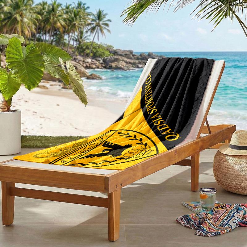 Qadsia Club Fashion Beach Towel: Ideal for Summer Adventures Soft, absorbent and quick drying suitable for swimming and bathing