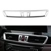 Car Center Console Air Conditioning Vent Trim for BMW X1 F48 2016 - 2022 AC Outlet Frame Decoration Cover Sticker Accessories