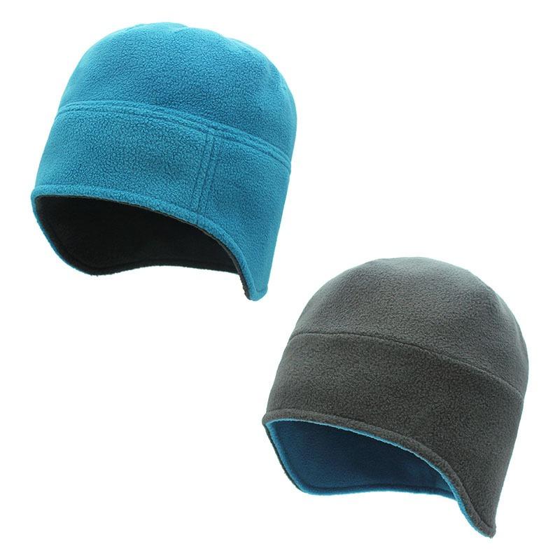 Double-sided ear hat, skin-friendly, warm and antifreeze men's hat, outdoor autumn and winter cycling cold-proof pullover hat