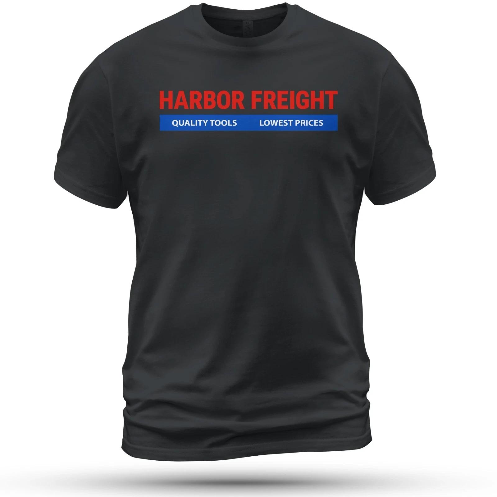 Harbor Freight Tools Logo T-Shirt Funny Size S-5XL Made in USA L