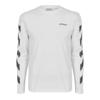 Camiseta de manga corta con cuello redondo para hombre Off White