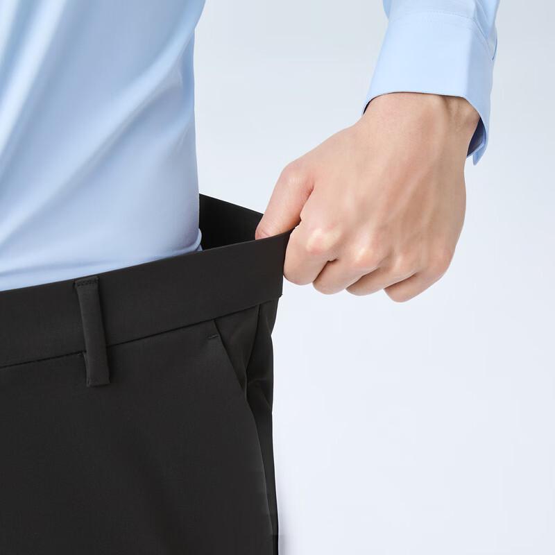 Seven Men's Summer Business Casual Straight Fit Trousers