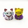 8PCS/Set One Piece Cos Cat Action Figure Toy Wanno Country Kaidou Jinbe Cake Decoration Kozuki Oden Ornaments