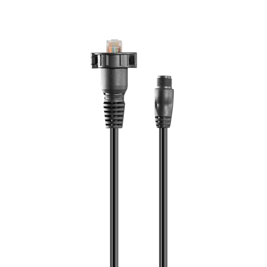 010-12531-01 Marine Network Adapter Cable Black Small (Male) to Large RJ-45 Connector For Panoptix LiveScope System GC 200 Etc
