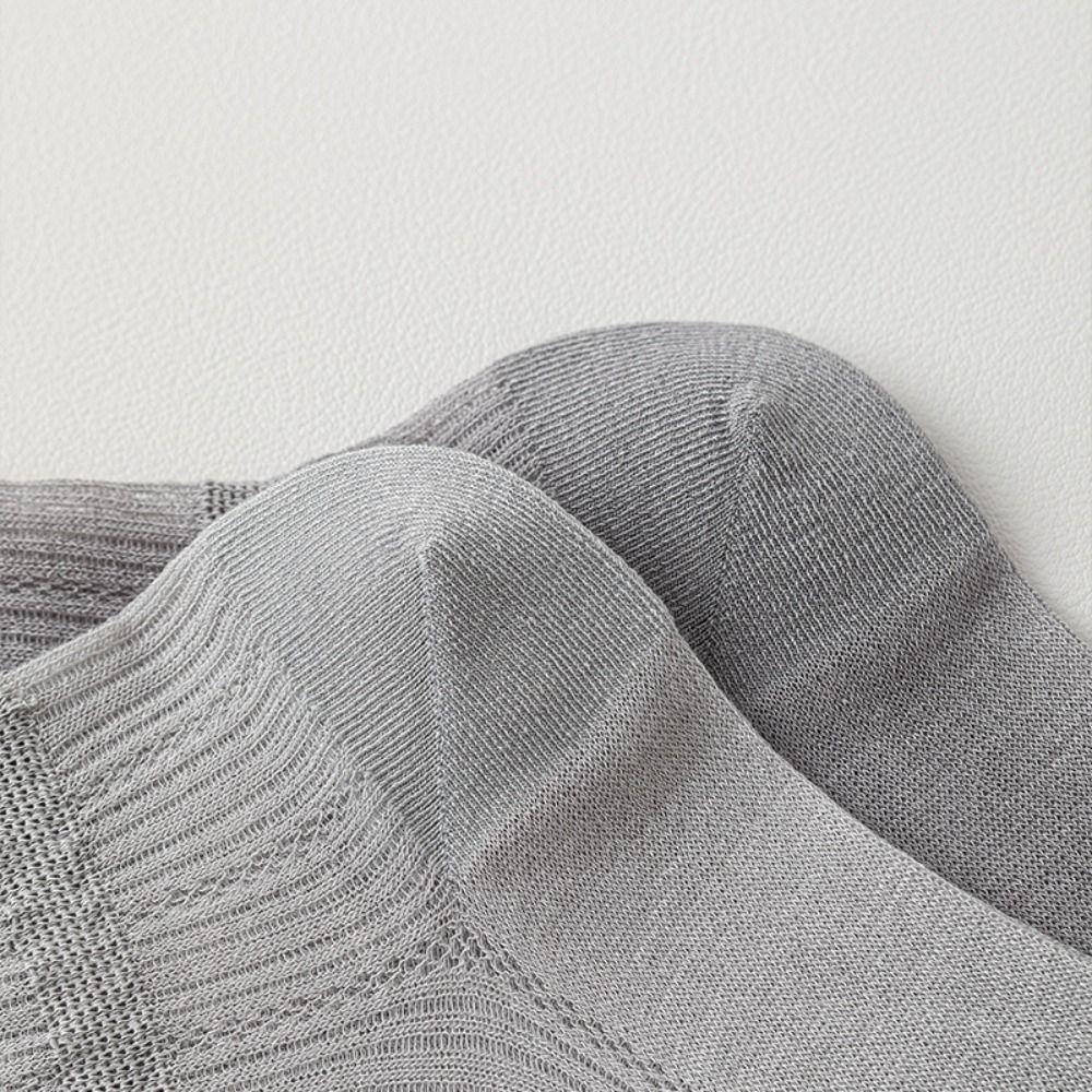 Ultra-thin JK Calf Mesh Socks Lolita Mid-tube Stocking Korean Ins Calf Long Socks  Women