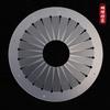 Transparent Plastic Flower Bow Craft Template for DIY Handmade Ribbon Flowers and Fabric Rose Projects 9cm 12cm 15cm Size Options