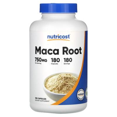 Maca Root, 750 Mg, 180 Capsules