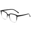 2025 New Flat Lens Women's Myopia Glasses - Face-Slimming, Anti-Blue Light, National Style Trend