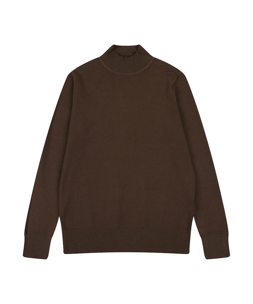 MESENSE Mock Turtleneck Design Knit_Mb2Yknpd03Z