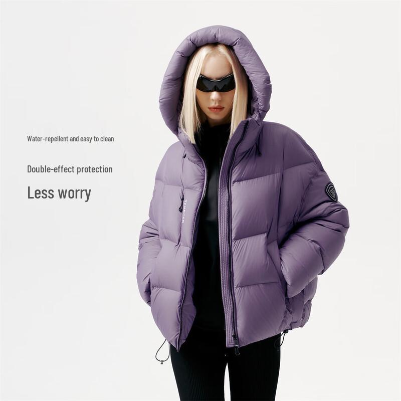 Tanboer Women's Hooded Thickened Duck Down Jacket TB5550530A