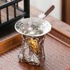 Metal Mesh Tea Strainer Stainless Steel Filter Sieve Teaware Lace Tea Drain Useful Tea Infusers Kitchen Accessories