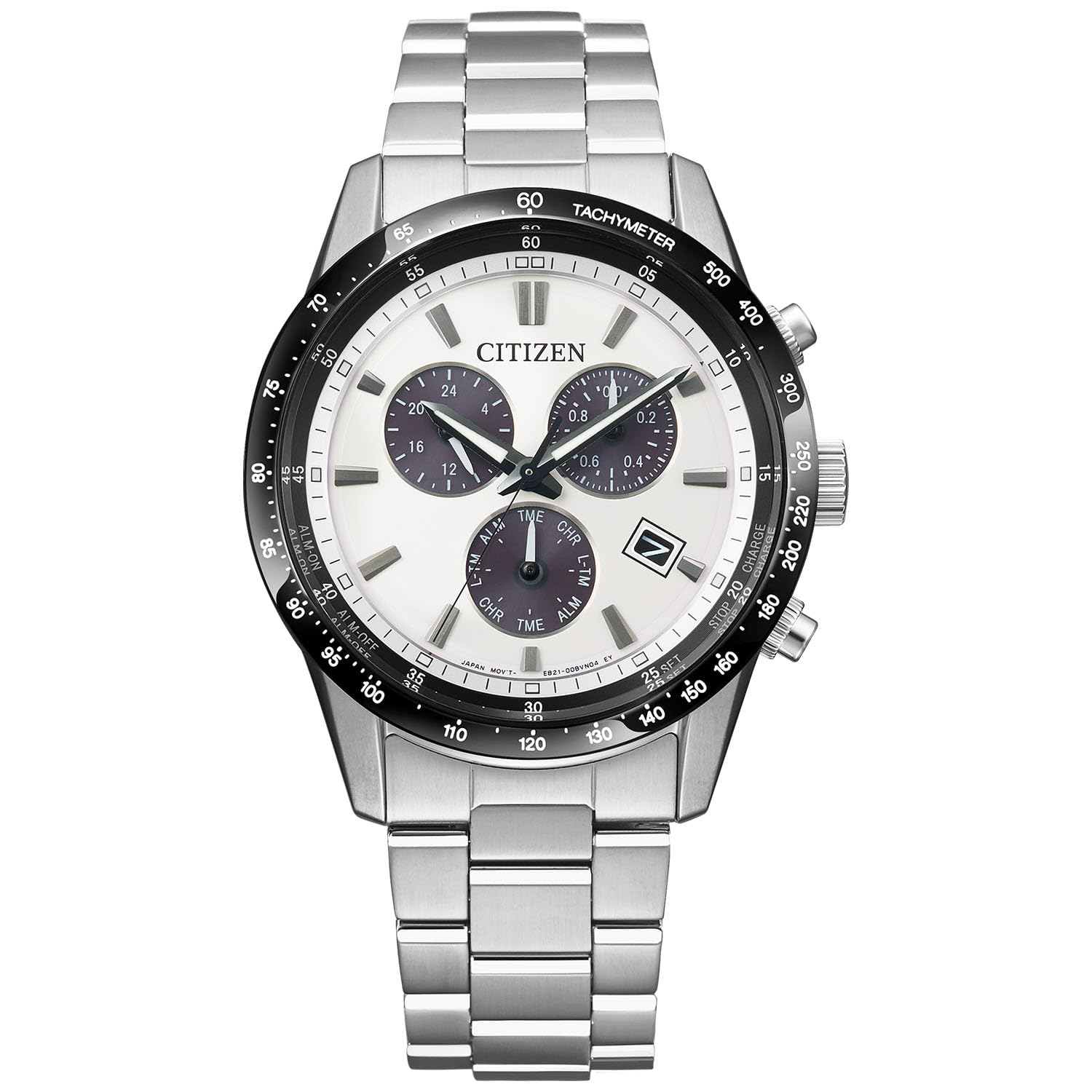 

Photovoltaic Chronograph Waterproof White Silver [Citizen] Eco-Drive BL5614-59A Men s