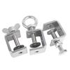 304 Stainless Steel Hand-Tightened U-Type/C-Type Pipe Clamp Fixture