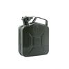 Steel Fuel Storage Container with Ergonomic Handle High Capacity Metal Jerry Can Leak Proof Spout for Home & Workshop