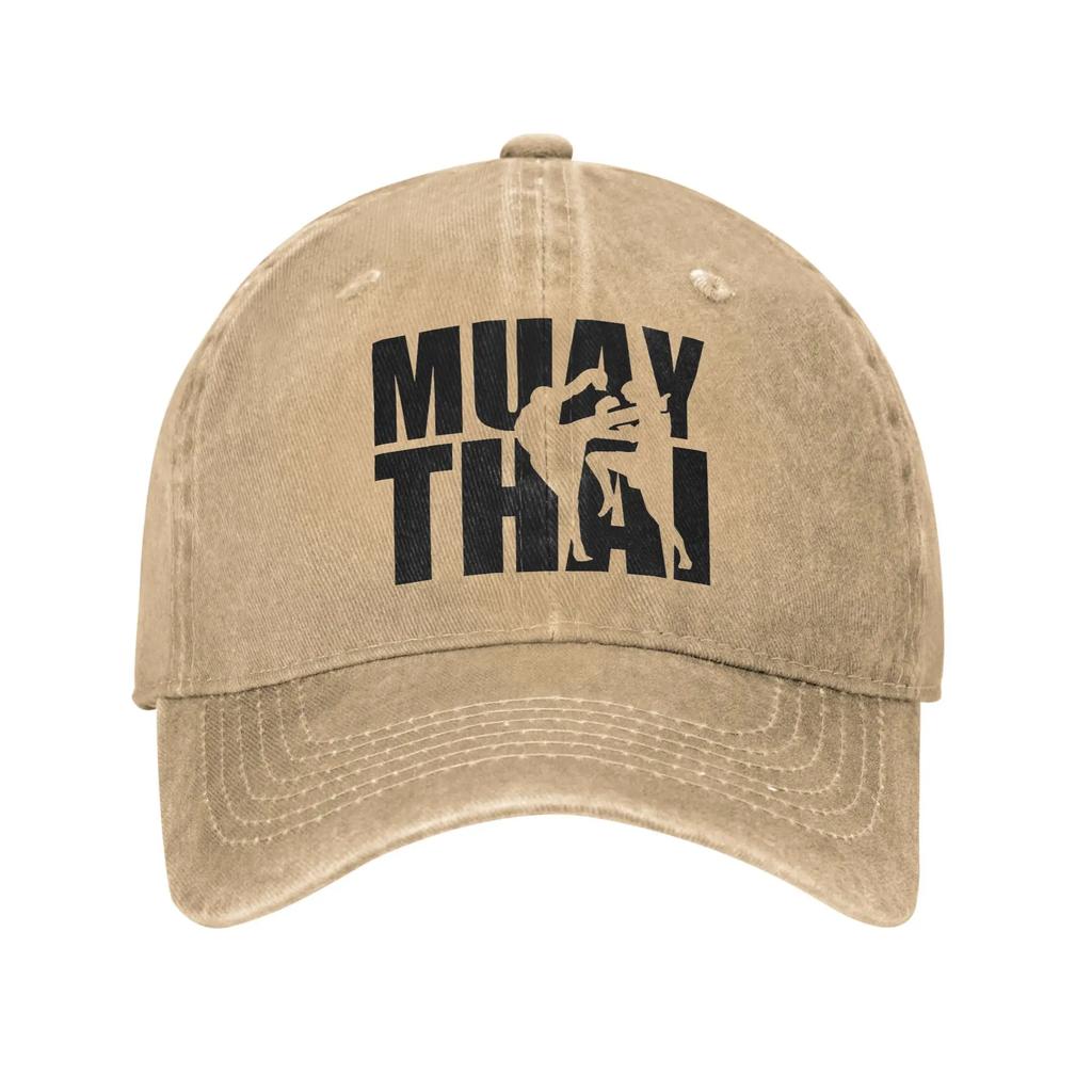 Muay Thai Casual Baseball Cap For Women Unisex Summer Kickboxing Outdoor Sports Trucker Hat Y2k Funny Sunscreen Baseball Caps