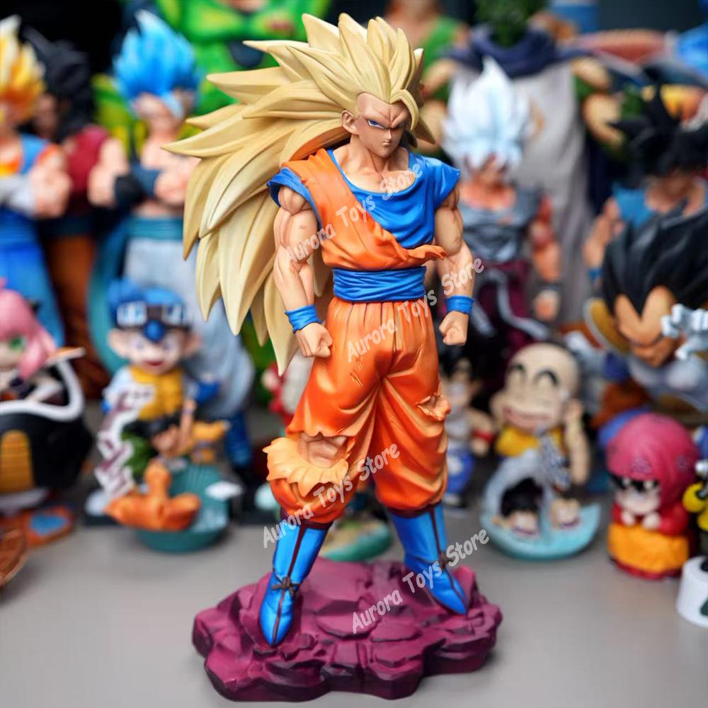 Anime Dragon Ball Z Figure Super Saiyan Goku Vegeta Tien Shinhan Vegetto Action Figure Pvc Statue Collection Model Toys Gifts