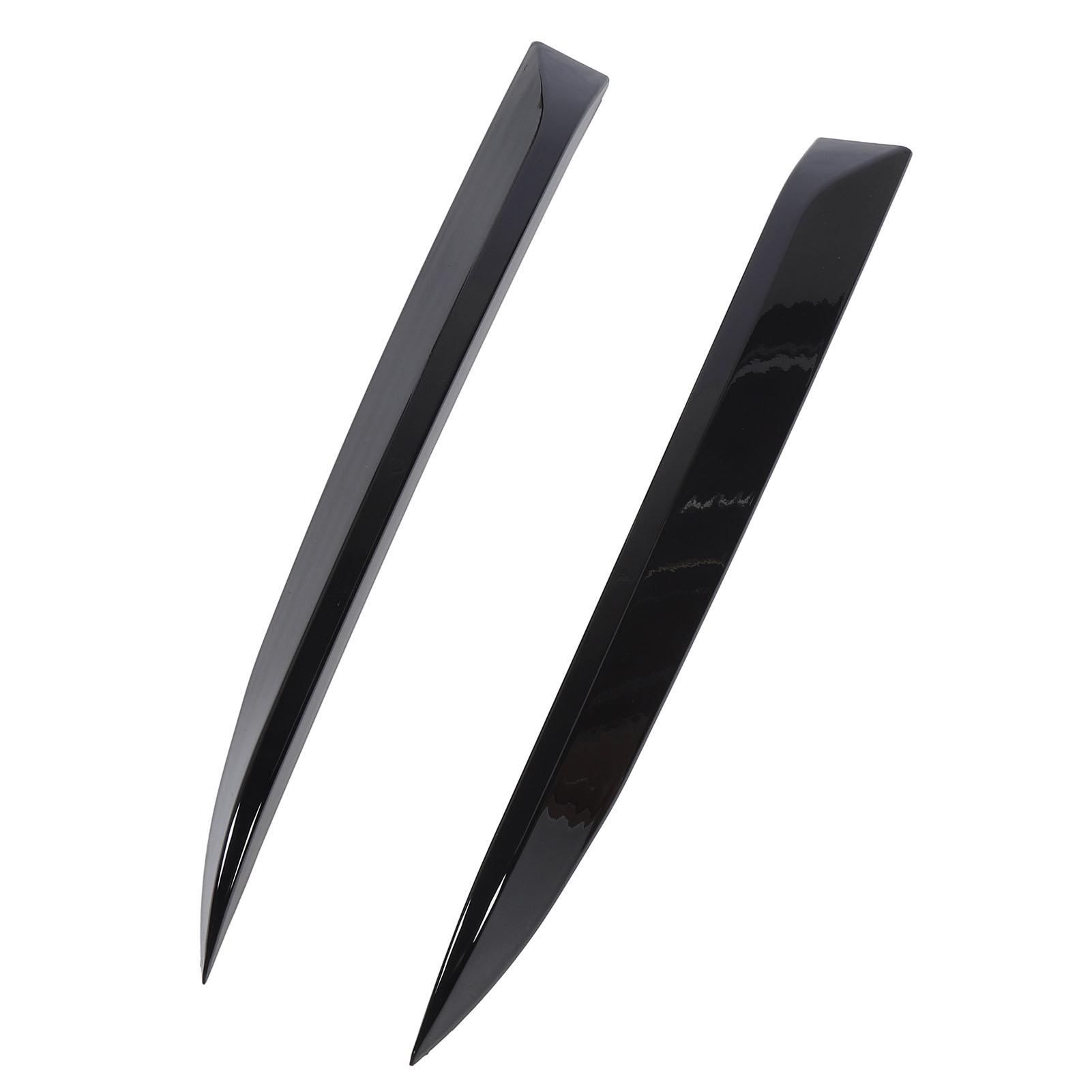 

Пара боковых спойлеров заднего стекла, глянцево-черные, накладки-триммеры боковых крыльев заднего стекла для X6 E71 E72