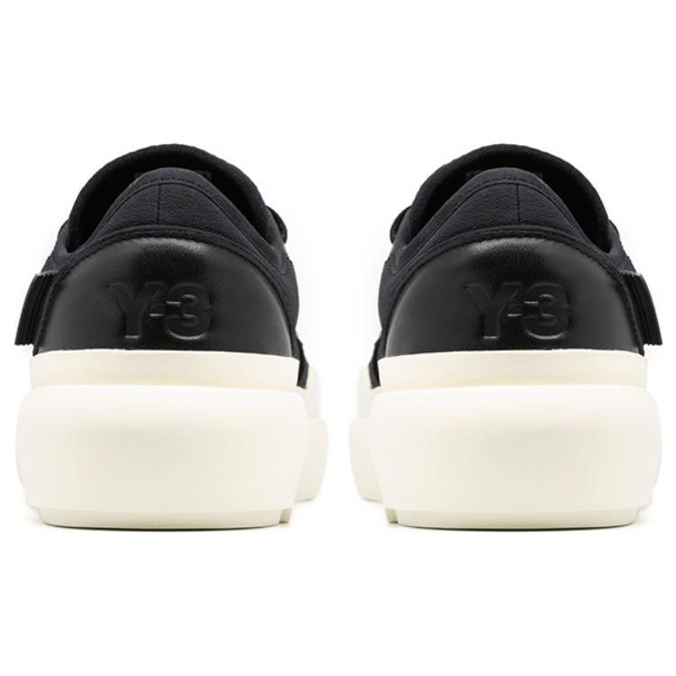 Adidas Y-3 Ajatu Court Low Black Cream White Unisex Sneakers HQ5964