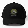 German Shorthaired Pointer Hunting Log  Baseball Cap Hat Solid Color Sport Summer Black Casual Fish Czapka Women Mens