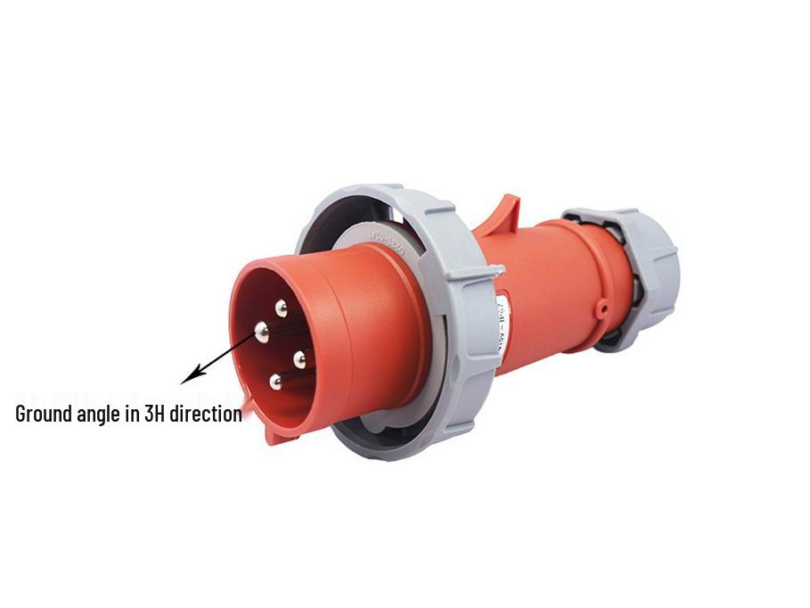 Marine 4-Pin 32A Generator Socket 380V 3H Terminal Special Plug