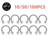 Wholesale G23 Titanium Horseshoe Rings C-Rod Nose Septal Ring Punk Nose Ring Perforated Jewelry Men's and Women's Earrings
