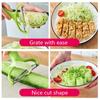 Peeler Vegetables Fruit Stainless Steel Cabbage Graters Salad Potato Slicer Wide Mouth Peeler Kitchen Gadgets Vegetable Cutter