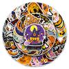 100 Halloween Graffiti Stickers: Perfect for Suitcases, Laptops, Skateboards, Refrigerators, and Cars.